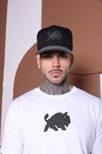 Boné Effel Culture Snapback Aba e Logo Arame Ref-2026-03047