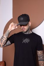 Boné Effel Culture Snapback Aba e Logo Arame Ref-2026-03047