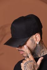 Boné Effel Culture Snapback Logo Aba Couro Abridor Ref-2026-8151_V1