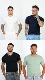 Camiseta Slim Queops Austin Club