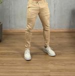 Calça Chino Alfaiataria True Hero Skinny Sarja Elastano