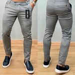 Calça Chino Alfaiataria True Hero Skinny Sarja Elastano