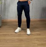Calça Chino Alfaiataria True Hero Skinny Sarja Elastano