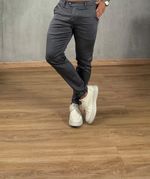 Calça Chino Alfaiataria True Hero Skinny Sarja Elastano