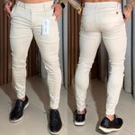 Calça Chino Alfaiataria True Hero Skinny Sarja Elastano