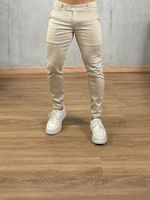Calça Chino Alfaiataria True Hero Skinny Sarja Elastano