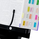 Suporte de Livro Ajustável Vazado Master com Prendedor - Cores