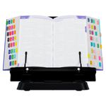 Suporte de Livro Ajustável Vazado Master com Prendedor - Cores