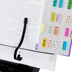 Suporte de Livro Ajustável Vazado Master com Prendedor - Cores