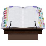 Suporte de Livro com Estojo Master com Prendedor - Cores