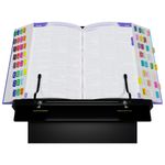 Suporte de Livro com Estojo Master com Prendedor - Cores