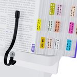Suporte de Livro com Estojo Mini com Prendedor - Cores