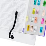 Suporte de Livro Didático Vazado Mini com Prendedor - Cores