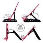 Suporte de Livro e Notebook ABS - Cores