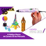 Caneta 3D – Camuflado – NIC 3D – Completa – Garantia de 6 meses
