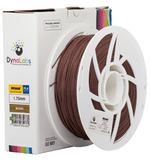 Filamento PLA Wood - Mogno - DynaLabs - 1.75mm - 1kg