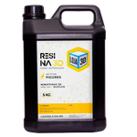 Resina Pro de Alta Performance - Miniaturas - Cinza Claro - Loja 3D - DLP/LCD - 5kg
