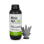Resina Pro – Alta Resolução – Cinza Claro - 4k e 8K – Loja 3D – DLP/LCD – 1 Kg