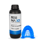 Resina Pro de Alta Performance – DENTAL ALINHADORES – Azul Claro – Loja 3D – DLP/LCD – 1 Kg
