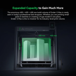 Creality Ender-5 Max | Impressora 3D CoreXY 400 mm + Treinamento Ao Vivo Grátis
