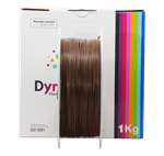 Filamento PLA Boutique - Chocolate - Dynalabs - 1.75mm - 1kg