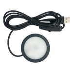 Luminária - Branca Quente  - 6w - Preto