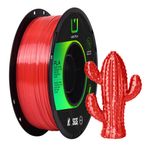 Filamento – PLA – Silk – Vermelho – Multfila – 1kg