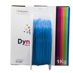  Filamento PLA Boutique - Azul Ciano - Dynalabs - 1.75mm - 1kg