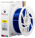 Filamento PETG - Azul Clear - Dynalabs - 1.75mm - 1kg
