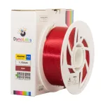 Filamento PLA ASTRA GLITTER - Ruby - DynaLabs - 1.75mm - 1kg