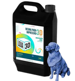 Resina Pro de Alta Performance - STANDARD - Lilás - Loja 3D - DLP/LCD - 5 Kg