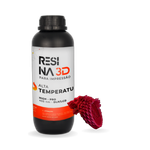 Resina Pro – ALTA TEMPERATURA – Vermelho – Loja 3D – DLP/LCD – 1 Kg