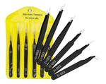 Kit de Pinças Antiestáticas ESD com 6 Unidades