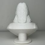 Impressão 3D - Busto Jesus Sagrado Coração - PLA Mármore na Cor Branca