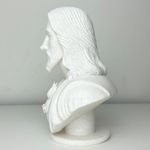 Impressão 3D - Busto Jesus Sagrado Coração - PLA Mármore na Cor Branca