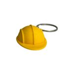 Impressão 3D - Chaveiro Capacete de Proteção - PLA na Cor Amarela