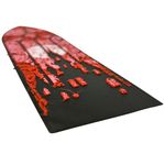 Impressão 3D - Marca-Página Castelo Gótico - PLA nas Cores Preto e Vermelho