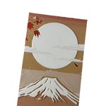 Impressão 3D - Marca-Página Monte Fuji - PLA nas Cores Marrom, Laranja, Preto e Branco