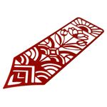 Impressão 3D - Marca-Página Lótus - PLA na Cor Vermelho