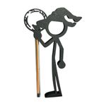 Impressão 3D - Porta-Caneta Mago - PLA na Cor Preto