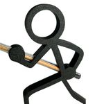 Impressão 3D - Porta-Caneta Guerreiro - PLA na Cor Preto