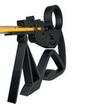 Impressão 3D - Porta-Caneta Atirador -PLA na Cor Preto