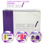 KIT - Caneta 3D PRO + 100 Metros de Filamentos + Caderno 2° Edição - Garantia de 6 meses