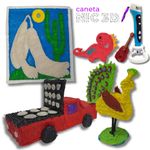 KIT - Caneta 3D PRO + 100 Metros de Filamentos + Caderno 2° Edição - Garantia de 6 meses