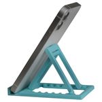 Impressão 3D - Porta-Celular Ajustável - PLA na Cor Azul Claro