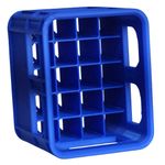 Impressão 3D - Engradado Para Pilhas AAA - PLA na Cor Azul