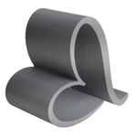 Impressão 3D - Porta-Celular Coração - PLA na Cor Cinza