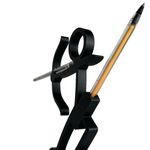 Impressão 3D - Porta-Caneta Arqueiro - PLA na Cor Preto
