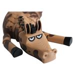 Impressão 3D - Cavalo Bravo Flexi - PLA na Cor Marrom Claro e Marrom 