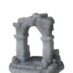Impressão 3D - Kit Ruínas RPG - Resina